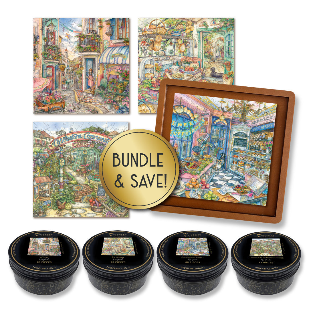 Kim Jacobs MINI QT Tray Collection – Victory Wooden Puzzles