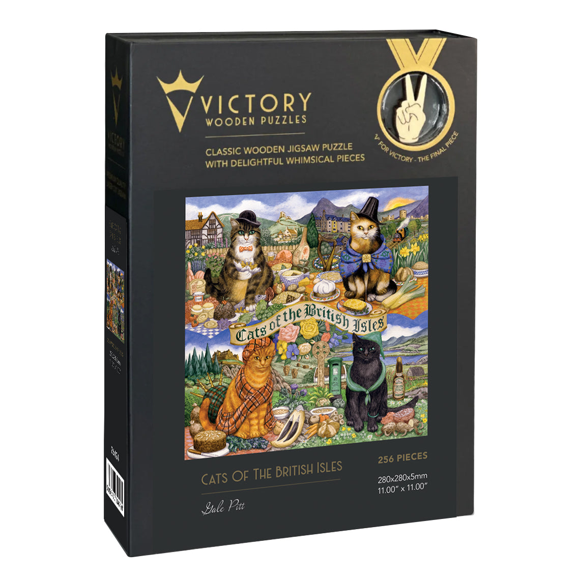 Victory Wooden Jigsaw Puzzles | Cats of the British Isles