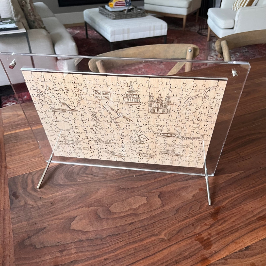Victory Wooden Jigsaw Puzzles | Acrylic Frame For 360x250mm Puzzle