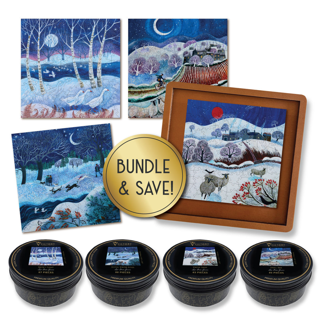Victory Wooden Jigsaw Puzzles | MINI QT Travel & Sofa Tray