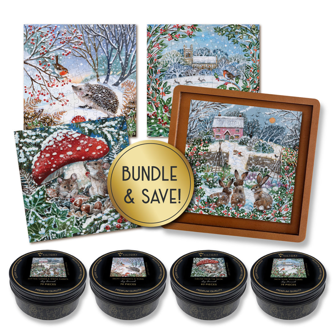 Lucy Grossmith Winter Creatures MINI QT Tray Collection – Victory
