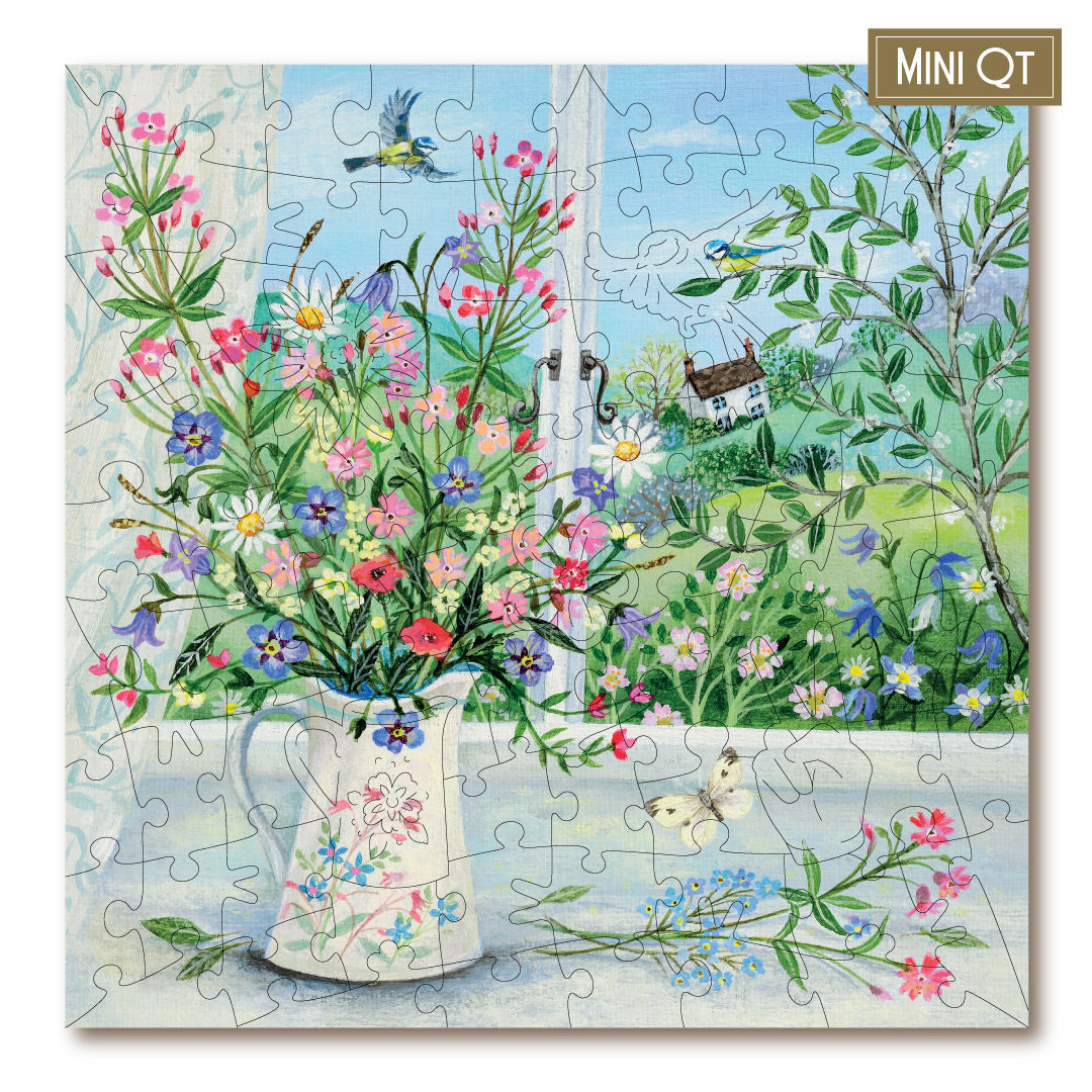 Victory Wooden Jigsaw Puzzles | Jug Of Wildflowers – Victory Wooden Puzzles