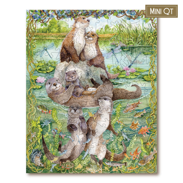 Victory Wooden Jigsaw Puzzles | Otterly Adorable MINI QT – Victory