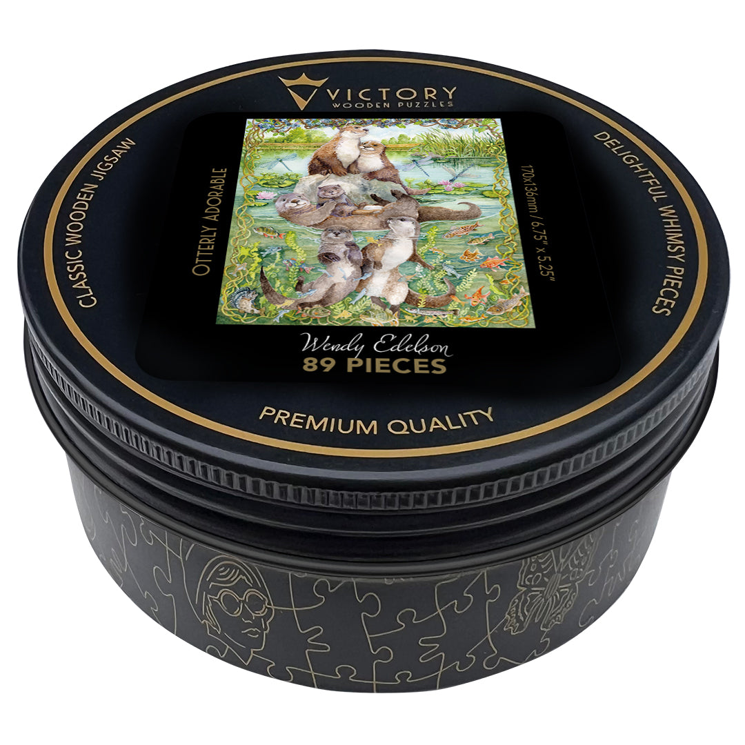 Victory Wooden Jigsaw Puzzles | Otterly Adorable MINI QT – Victory
