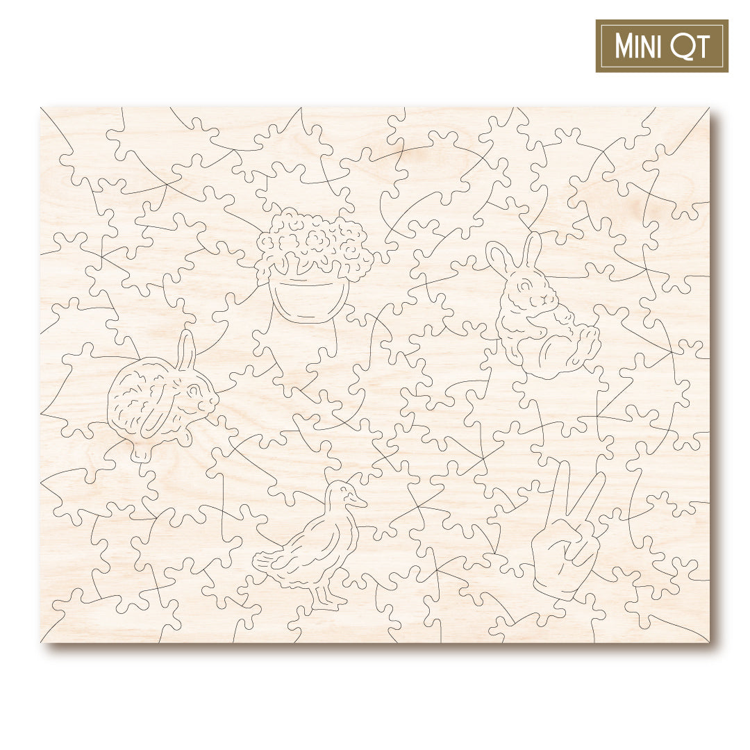Victory Wooden Jigsaw Puzzles | Spring Quilt MINI QT – Victory