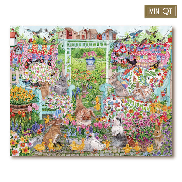 Victory Wooden Jigsaw Puzzles | Spring Quilt MINI QT – Victory