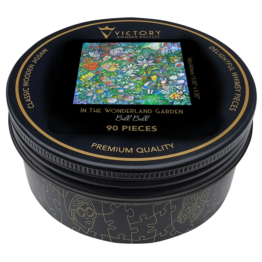 Victory Wooden Jigsaw Puzzles | In The Wonderland Garden MINI QT