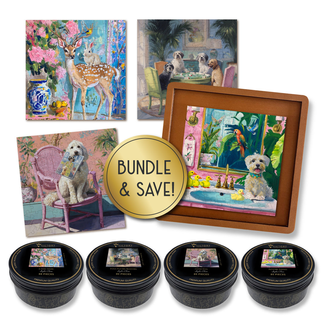 MINI QT Tray Collections 🎁 – Victory Wooden Puzzles